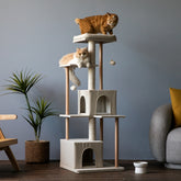 MWPO 53.1’’ Wooden Cat Tree Tower WS843